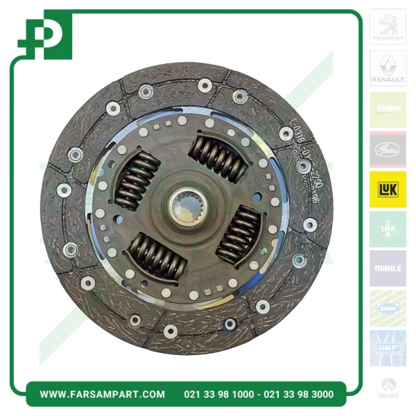 صفحه کلاچ لوک 206