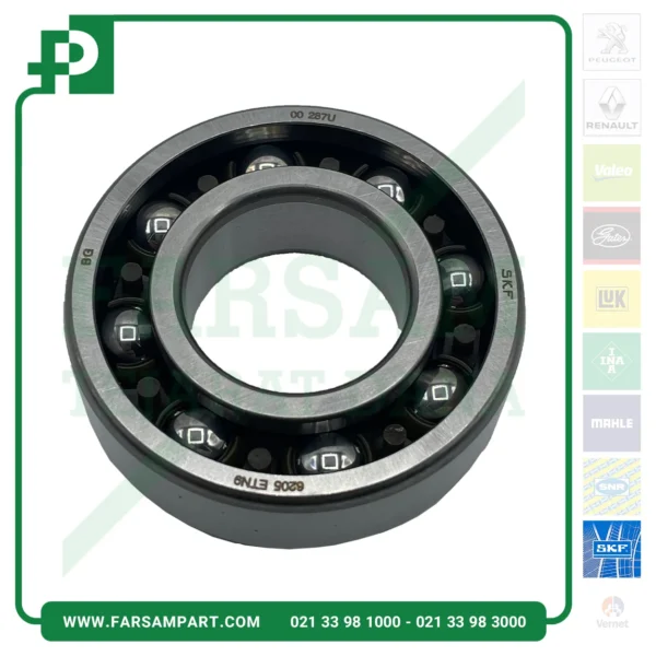 بلبرینگ شفت ورودی گیربکس پژو ۲۰۶ skf