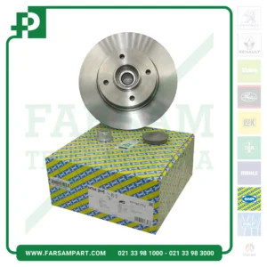 دیسک و بلبرینگ چرخ عقب کامل مگان SNR
