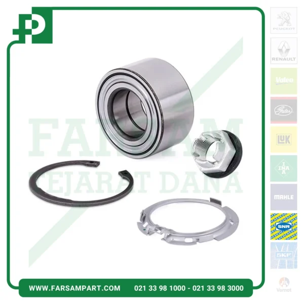 کیت بلبرینگ چرخ جلو ال 90 اصلی SNR