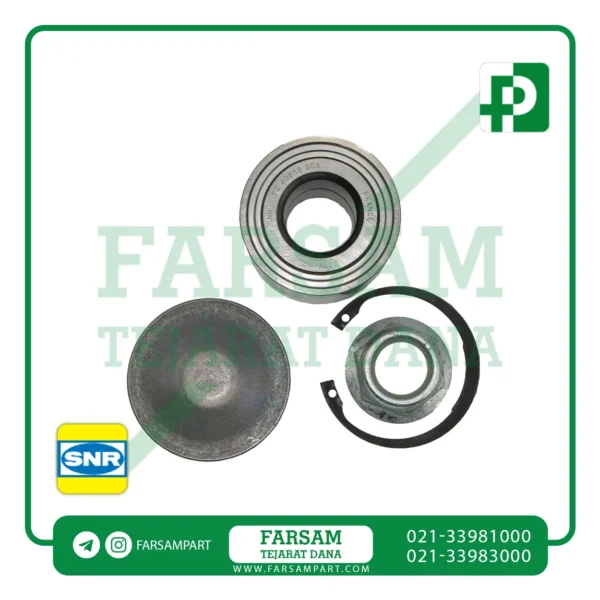 کیت بلبرینگ چرخ عقب مگان SNR