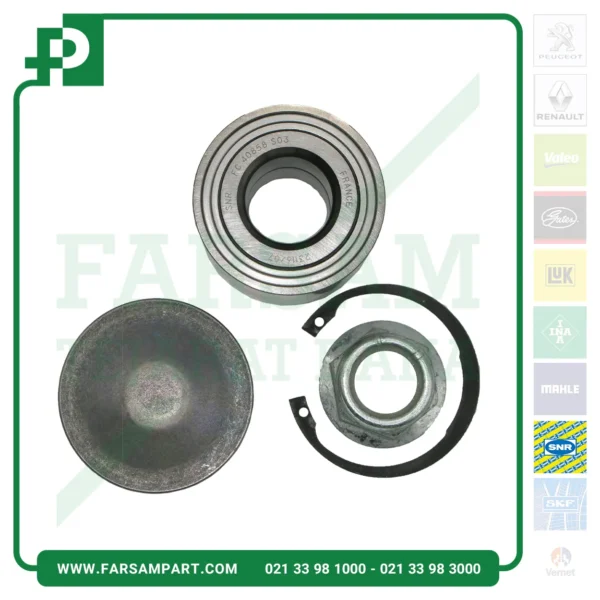 کیت بلبرینگ چرخ عقب مگان SNR