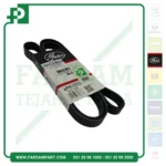 تسمه دینام پژو ۲۰۶ تیپ ۵ (1573) پاورگریپ (گتس gates) اصلی | 6PK1573
